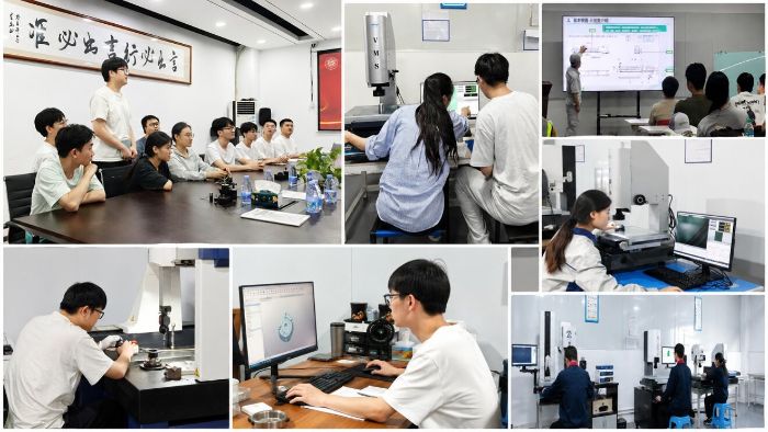 部分学生实习现场